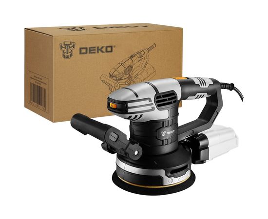 Эксцентриковая сетевая шлифмашина DEKO DKG550 063-4264 – изображение 4