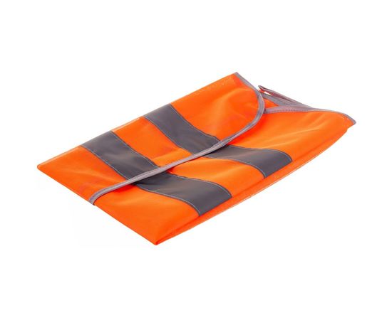 Жилет со светоотражающими элементами Gigant, Тип 1Э, оранжевый, 65 г/кв.м GIT-02 – изображение 4