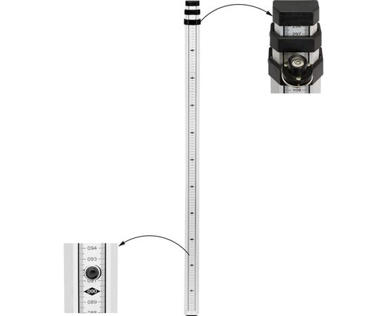 Рейка нивелирная RGK TS-4 – изображение 2