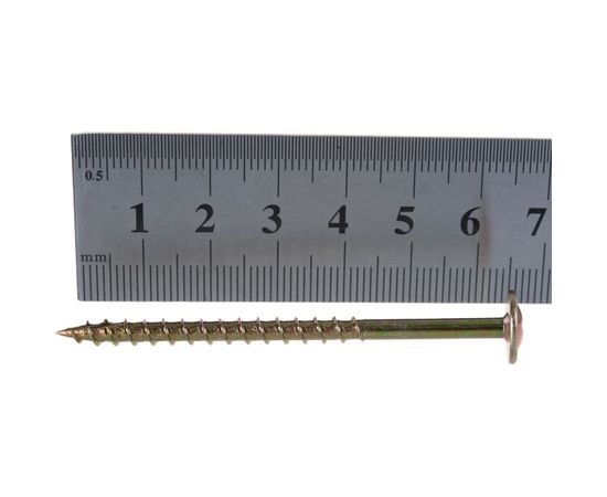 Отделочный саморез с прессшайбой BULLIT 4х65 50 шт. 14-0017150 – изображение 3