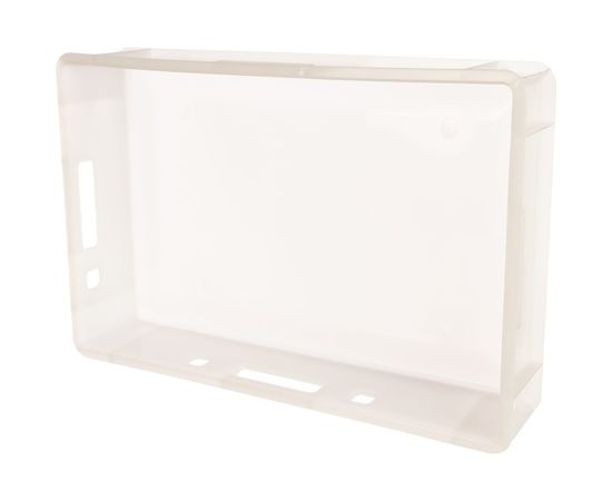 Мясной ящик п/э сплошной 600х400х120 белый морозостойкий Тара.ру Е1 03571 – изображение 2