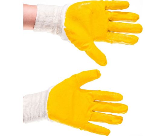 Трикотажные перчатки с нитриловым покрытием Gigant 12 пар GHG-09-1 – изображение 5