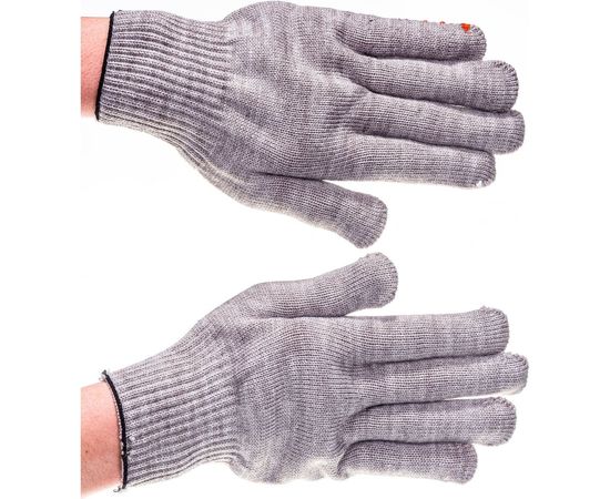 Утепленные акриловые перчатки с начесом Gigant с ПВХ нанесением, 10 класс, 10 пар GHG-08-1 – изображение 6