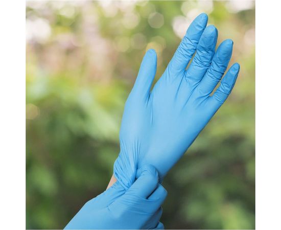 Нитриловые перчатки AVIORA р.L, 100 шт. 402-659 – изображение 2