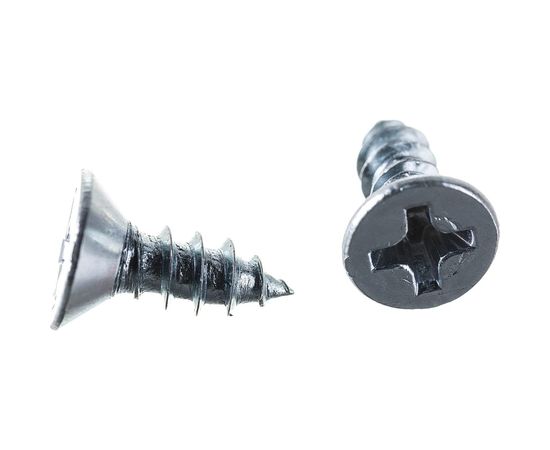 Саморез ZAMETAL 3,5х9,5 с потайн. гол., крест. шлиц, DIN 7982, оц., 1000 шт ZA100510 – изображение 2