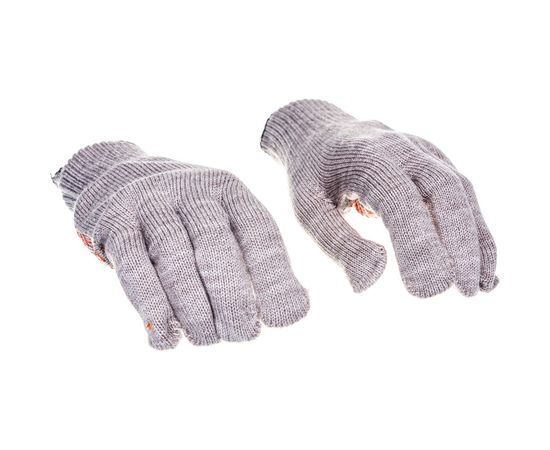 Утепленные акриловые перчатки с начесом Gigant с ПВХ нанесением, 10 класс, 10 пар GHG-08-1 – изображение 5