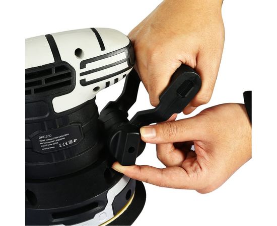 Эксцентриковая сетевая шлифмашина DEKO DKG550 063-4264 – изображение 3