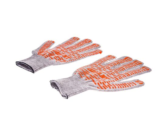 Утепленные акриловые перчатки с начесом Gigant с ПВХ нанесением, 10 класс, 10 пар GHG-08-1 – изображение 2