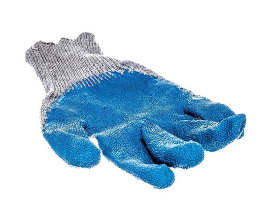 Трикотажные перчатки с рельефным латексным покрытием Gigant, 13 класс, 10 пар GHG-04-1 – изображение 3