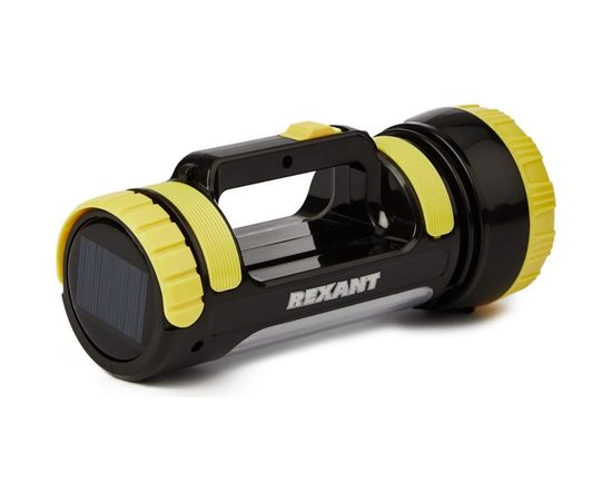 Светодиодный аккумуляторный фонарь REXANT с боковым светом, powerbank, солнечная батарея 75-7822 – изображение 7