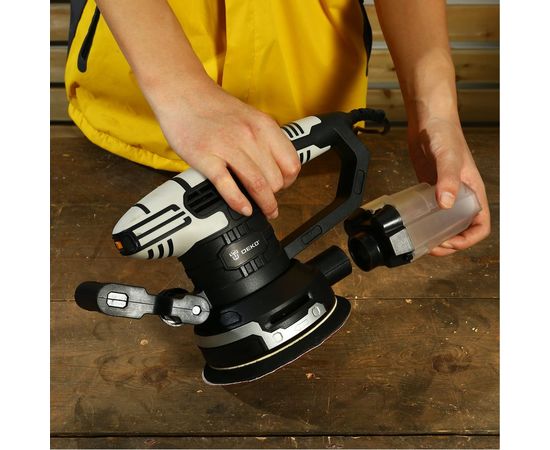 Эксцентриковая сетевая шлифмашина DEKO DKG550 063-4264 – изображение 2