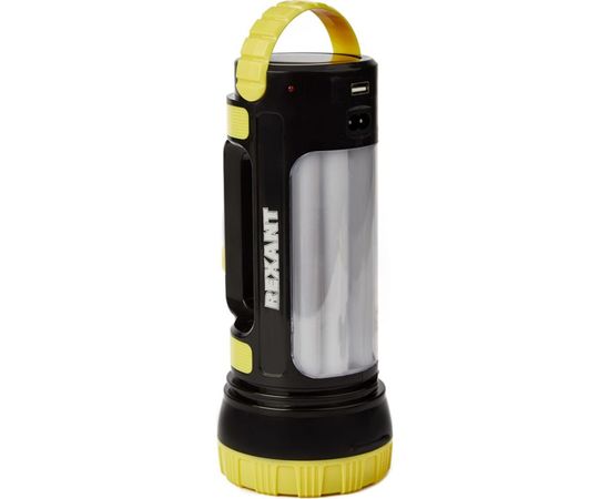 Светодиодный аккумуляторный фонарь REXANT с боковым светом, powerbank, солнечная батарея 75-7822 – изображение 6