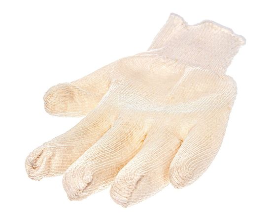 Вязаные перчатки Gigant х/б с полиуретановым покрытием, 10 пар GHG-01-1 – изображение 5