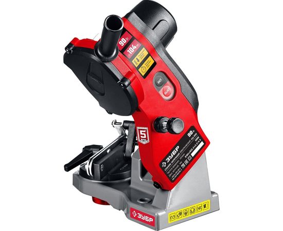 Заточной станок ЗУБР для пильных цепей 2 диска, 90 Вт, 5000 об/мин СЦ-200 – изображение 7