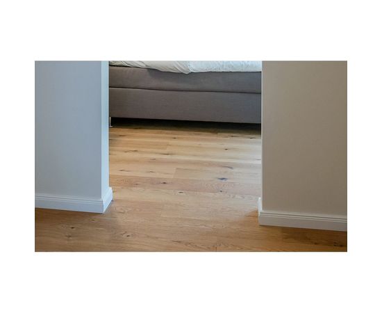 Плинтус напольный WALLSTYL (2000х100х13; белый) NMC FB2 – изображение 2