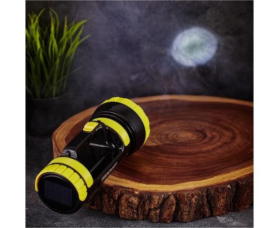 Светодиодный аккумуляторный фонарь REXANT с боковым светом, powerbank, солнечная батарея 75-7822 – изображение 2