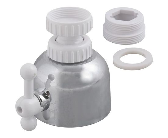 Насадка-рассеиватель на кран МУЛЬТИДОМ 6.8х4.5 см VL34-193 