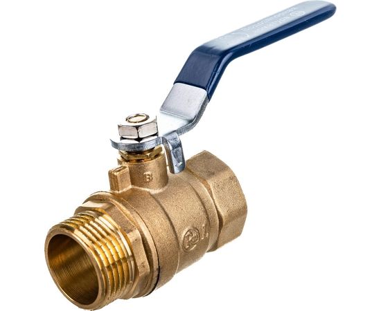 Шаровой кран RM -L Nickel 1 ВР-НР муфтовый, никелированный, ручка Ду25 Ру30 НК 11Б27п1 Ln-1FML 