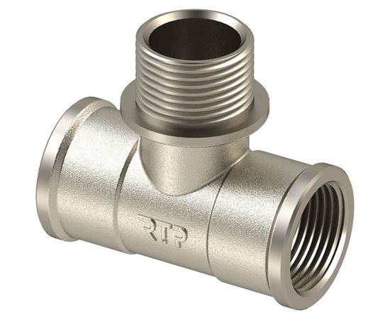 Тройник RTP резьбовой, внутренняя, наружная, внутренняя G 1/2 25202 