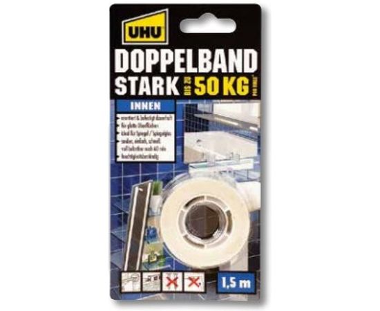 Клеящая двухсторонняя лента UHU 1,5 м 46855 