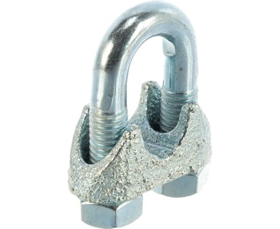 Зажим троса STAYER DIN 741, 10мм, 25 шт, оцинкованный, 30535-10 