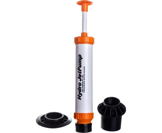 Вантуз для удаления засоров гидроударом (в комплекте с тремя насадками евро, стандарт, угол с юбкой) КРОКОЧИСТ Энергия 51220 