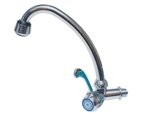 Смеситель Terma моно пластиковый, настенный, хром 20608 66408 