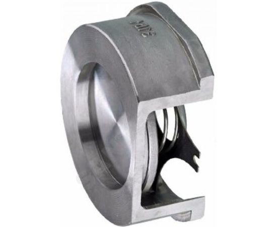 Обратный клапан Zetkama нержавеющая пружина, Ду 125, Ру 40 275I125E51 019-0636 