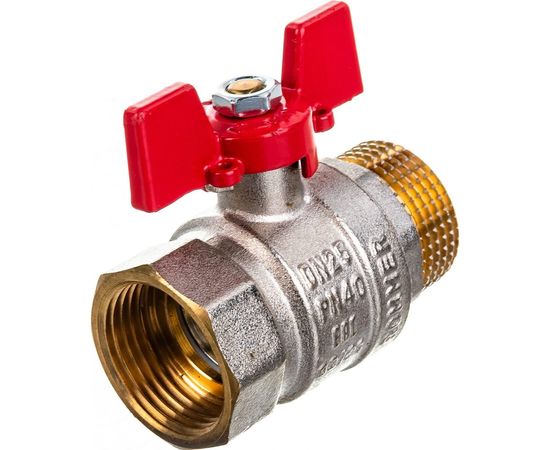 Шаровой кран ROMMER 1"", ВН/НР, RBV-0004-0210225, RG008UB5BI70F2 