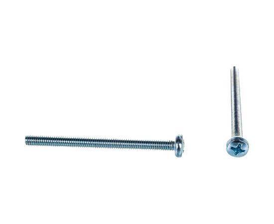 Винт с полуцилиндрической головкой Метизный двор 4x50 DIN 7985, 100 шт. 4607159067142 