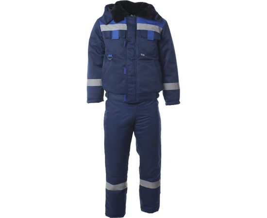 Утепленный костюм СПРУТ ОРИОН темно-синий/васильковый, р. 52-54 (104-108), рост 182-188 128256 