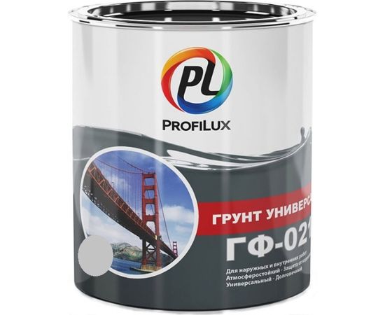 Универсальный грунт Profilux ГФ 021 серый 1,9кг Н0000004393 