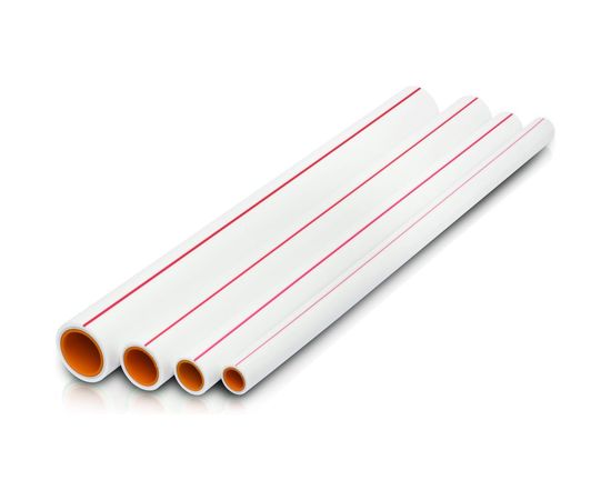 Труба Blue Ocean армированная алюминием PN25/SDR7,4, 40x5,0 в стык PPR-AL-PPR(W) BW-40 