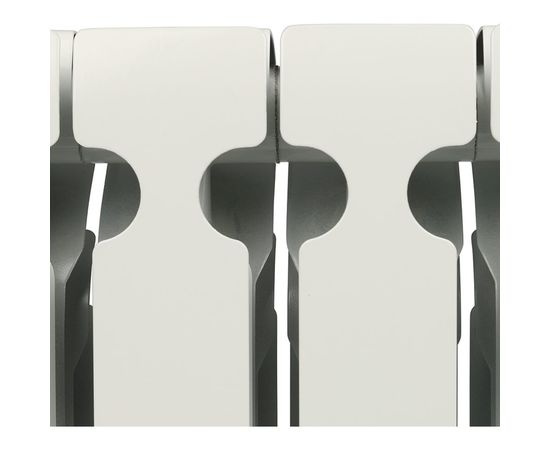 Алюминиевый радиатор ROMMER Plus 200 10 секций RAL9016 89991 – изображение 5