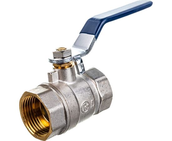 Шаровой кран RM -L Nickel 1 ВР-ВР муфтовый, никелированный, ручка Ду25 Ру30 НК 11Б27п1 Ln-1FFL – изображение 3