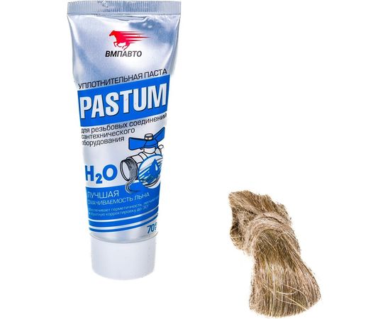 Комплект ВМПАВТО со льном: Pastum H2O 70г туба, лен 15г 8109 – изображение 4