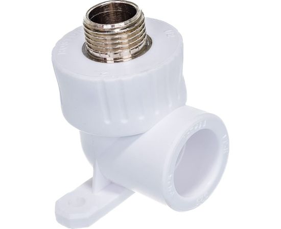 Угольник с креплением RTP PN25 комбинированный, наружная резьба D25х1/2 мм 15109 – изображение 2