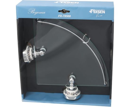 Стеклянная угловая полка FIXSEN BOGEMA 78503A – изображение 3