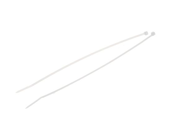 Универсальный пластиковый хомут ЭВРИКА белый 3.0x200мм 25шт ER-03202 – изображение 2