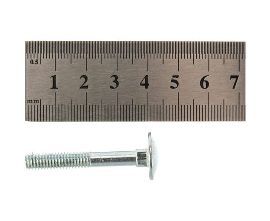 Мебельный болт с квадратным подголовком Метизный двор 6x40 DIN 603, 100 шт. 4607159066183 – изображение 4