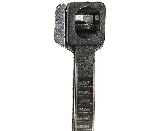 Нейлоновый хомут для стяжки TUNDRA 2.5х150 мм, черный, в упаковке 100 шт. 1112937 – изображение 3