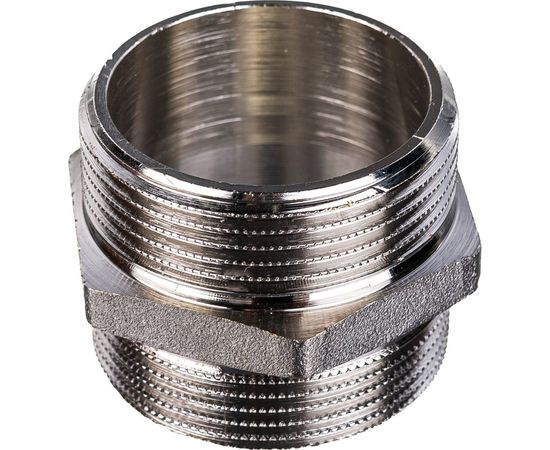 Никелированный ниппель STOUT HH 1 1/2 SFT-0004-112112 – изображение 4