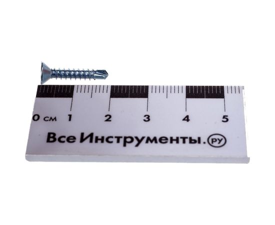 Саморез ЦКИ DIN7504-O 3.5х19 сверлоконечный Ц 5444 – изображение 4