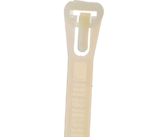 Нейлоновый хомут Зубр МАСТЕР многоразовый, 7,5 мм x 300 мм, 100 шт 309240-75-300 – изображение 2