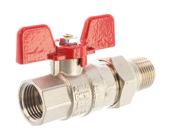 Шаровой полнопроходной кран с американкой STOUT ВР/НР 1/2" SVB-1007-000015 – изображение 3