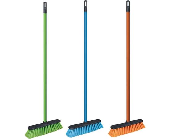 Пластиковая щетка для уборки с черенком 110 см YORK Centi ширина 31 см, щетина 7 см, еврорезьба 51030 – изображение 4