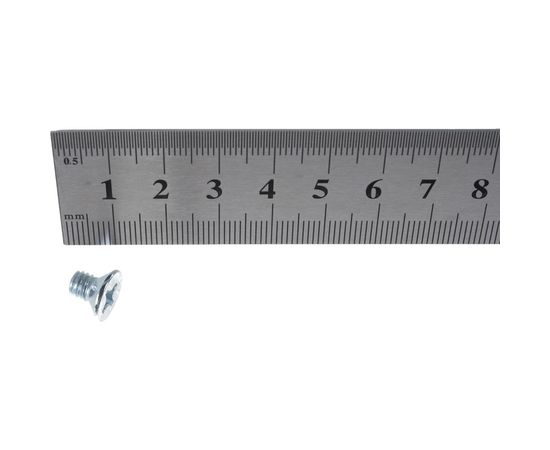 Потайной винт Метизный двор M6x8 DIN 965, 100 шт. 4607159066770 – изображение 4