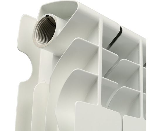 Алюминиевый радиатор ROMMER Plus 200 10 секций RAL9016 89991 – изображение 8