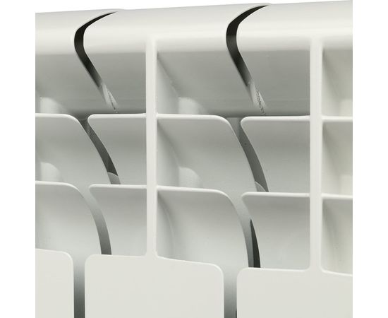 Алюминиевый радиатор ROMMER Plus 200 10 секций RAL9016 89991 – изображение 3