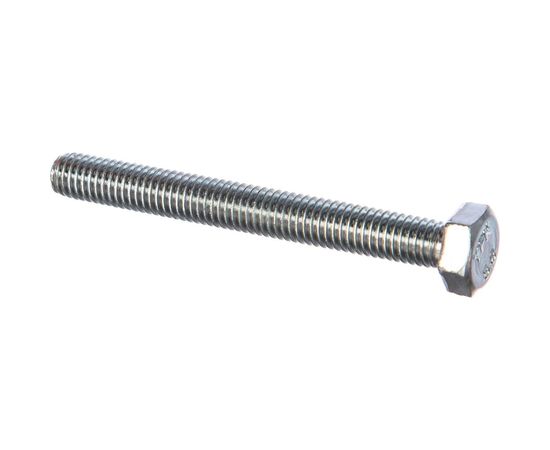 Болт Tech-Krep DIN933 с шестигранной головкой, оцинкованный М8х70 2 шт - пакет 102974 